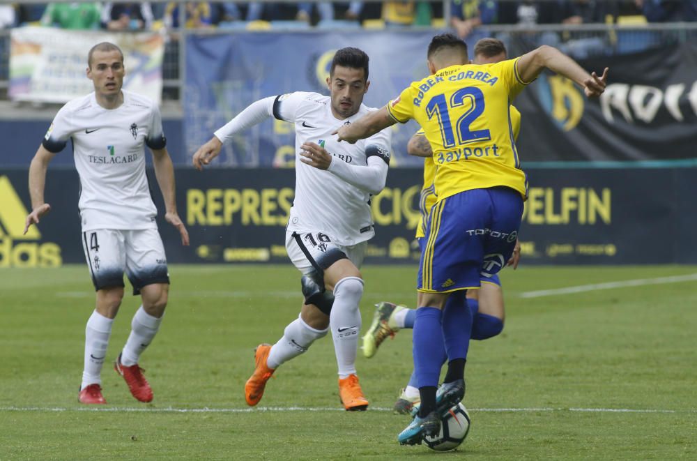 Partido Cádiz- Sporting