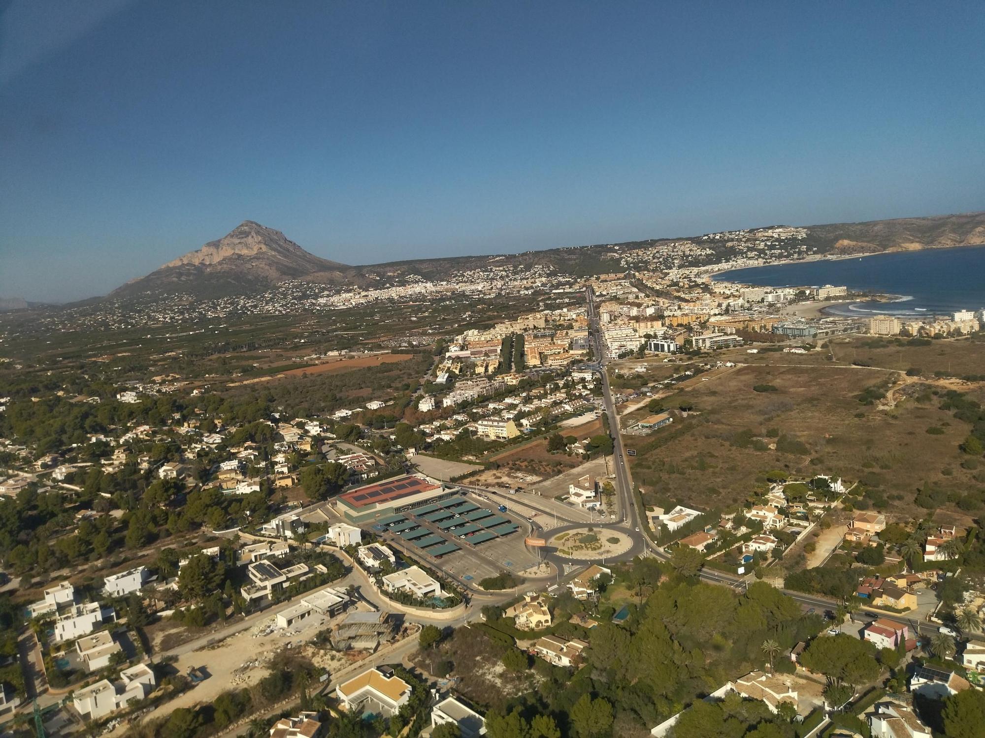 Xàbia, al vuelo