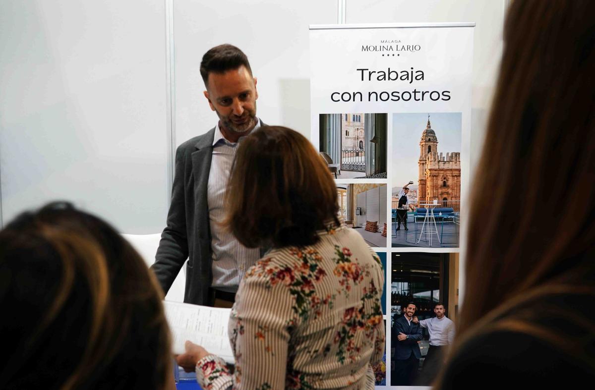 Feria de Empleo organizada por el IMFE, en el Palacio de Ferias y Congresos de la ciudad.