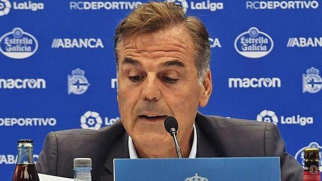 Fernando Vidal, presidente del Real Club Deportivo.
