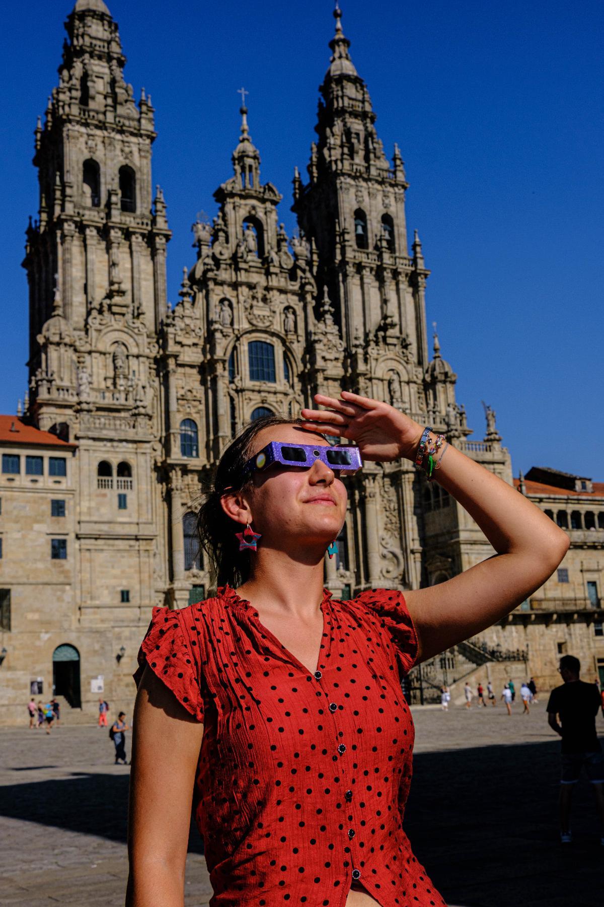 Las mejores imágenes del eclipse desde Santiago Las mejores imágenes del eclipse desde Santiago