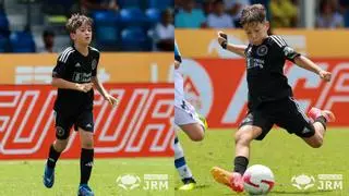 Thiago Messi y Benja Suárez revolucionan Orlando: "Tiene gestos de su padre"