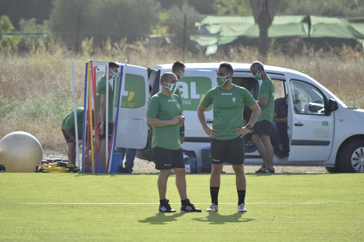 Juan Sabas regresa a los entrenamientos del Córdoba CF