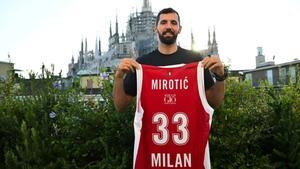 Nikola Mirotic, presentado con el Olimpia Milano