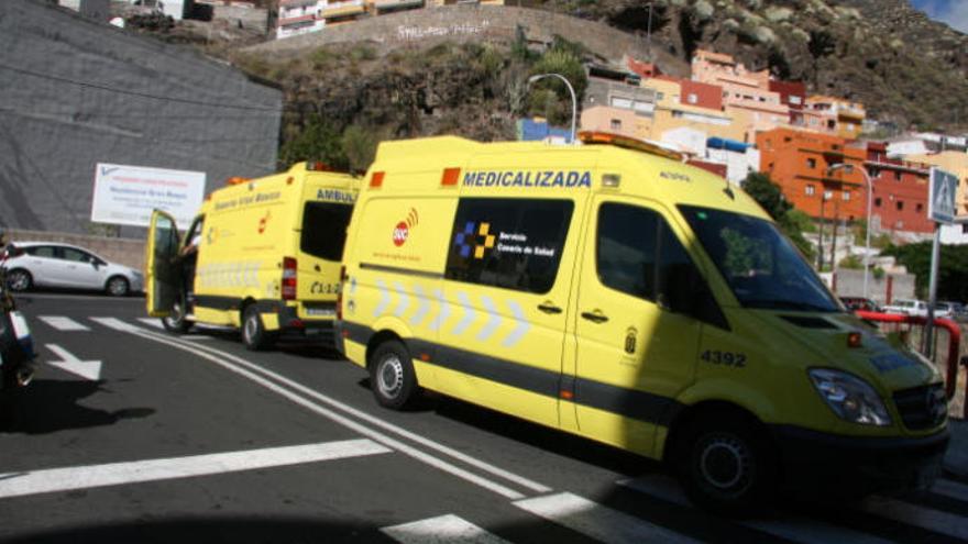 Imagen de archivo de ambulancias del SUC.