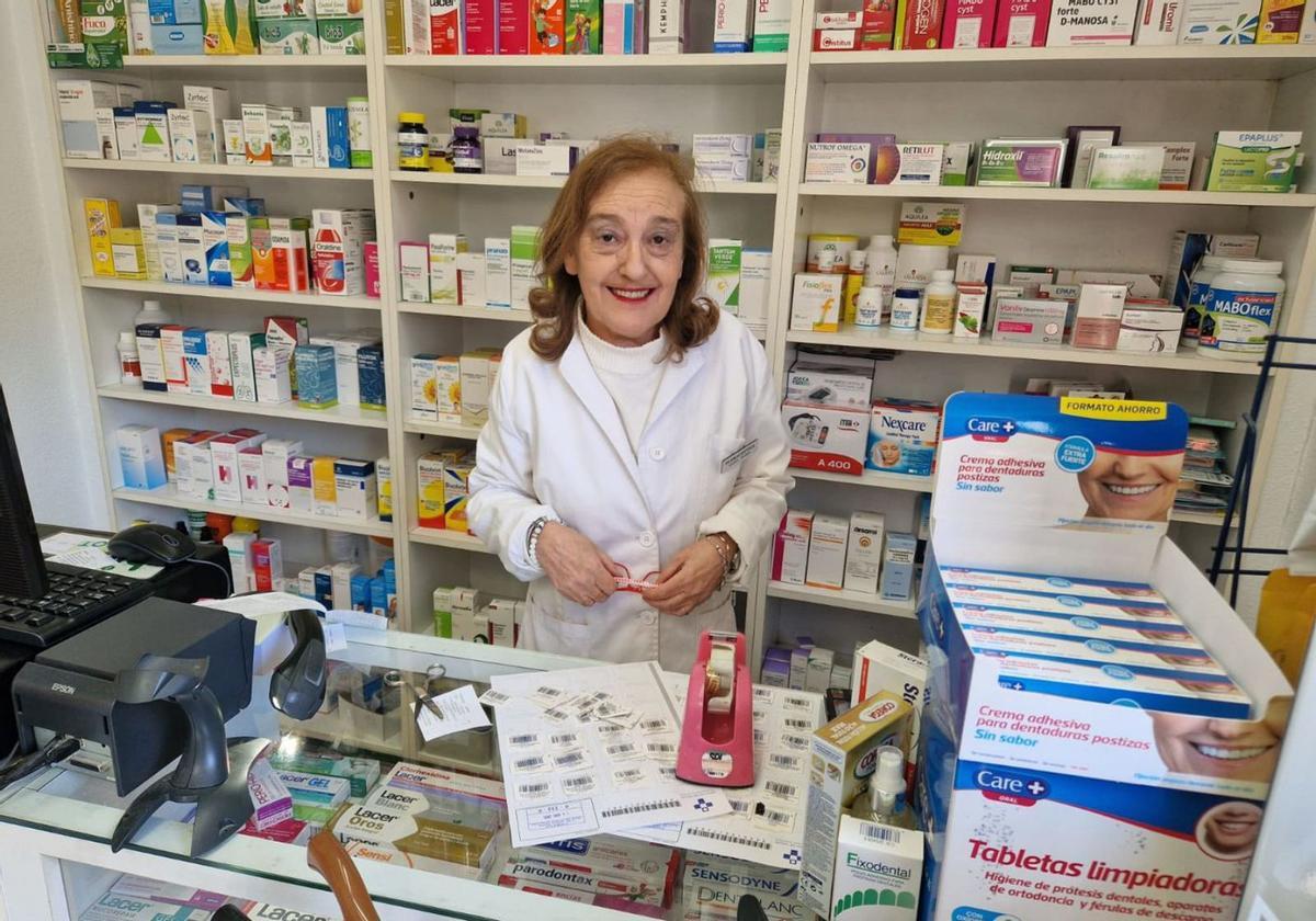 La farmacéutica Isabel Bobes. | L. B.