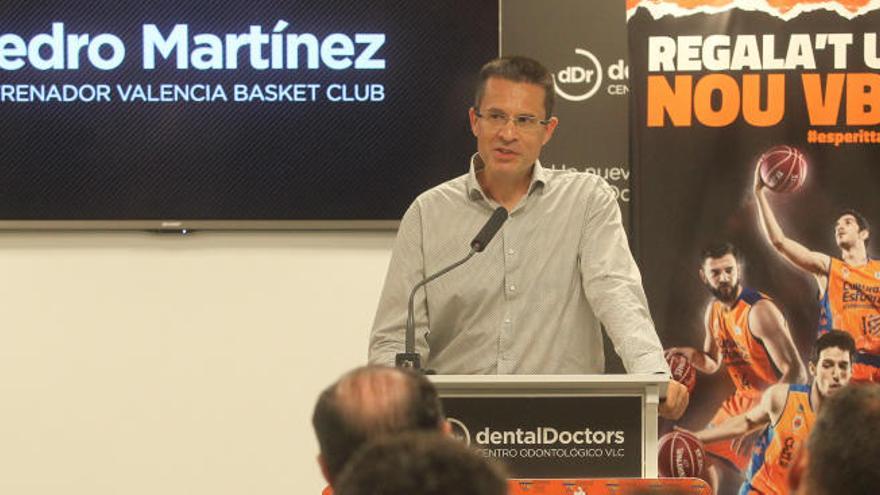 Pedro Martínez, nuevo entrenador del Valencia Basket