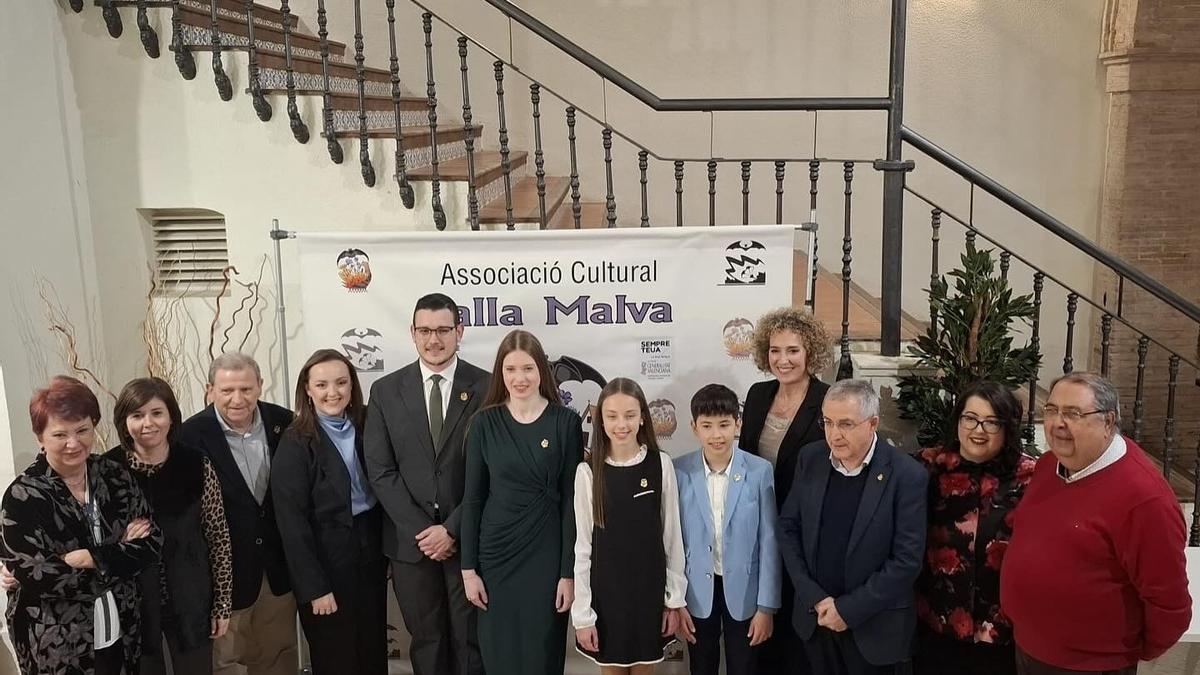 Presentación del llibret de la Plaza Malva.