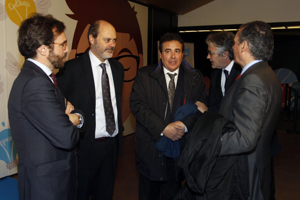 Aitor Moll, Jaime Abella, Julio Monreal, Cruz Sierra y Salvador Navarro.