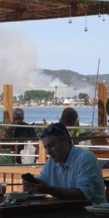 Incendio en Sant Antoni