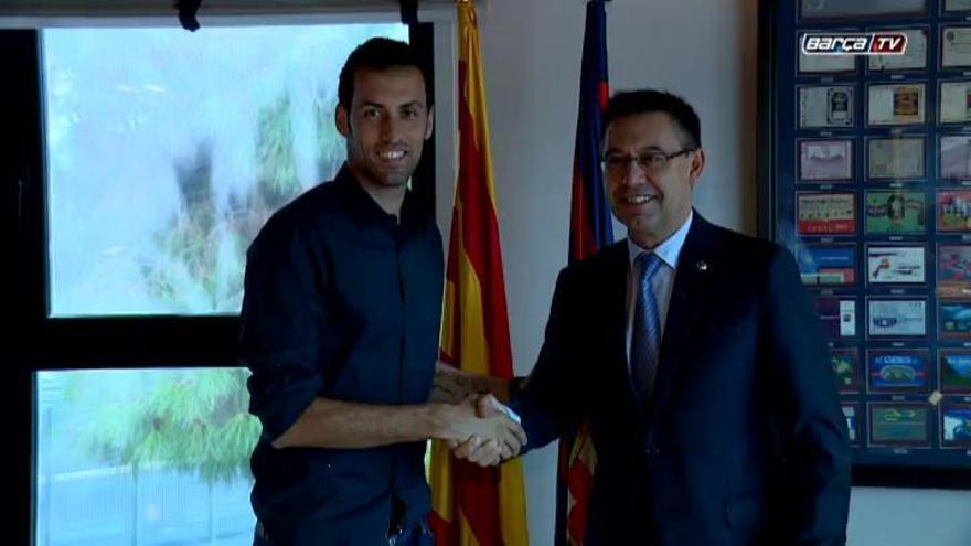 Busquets renueva hasta 2021