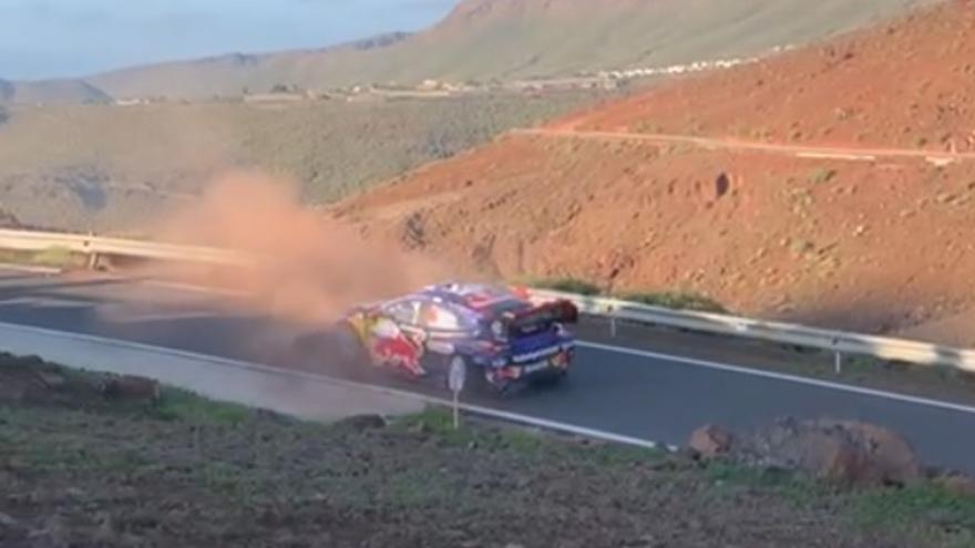 Accidente de Joseph McErlean en el Rally Islas Canarias