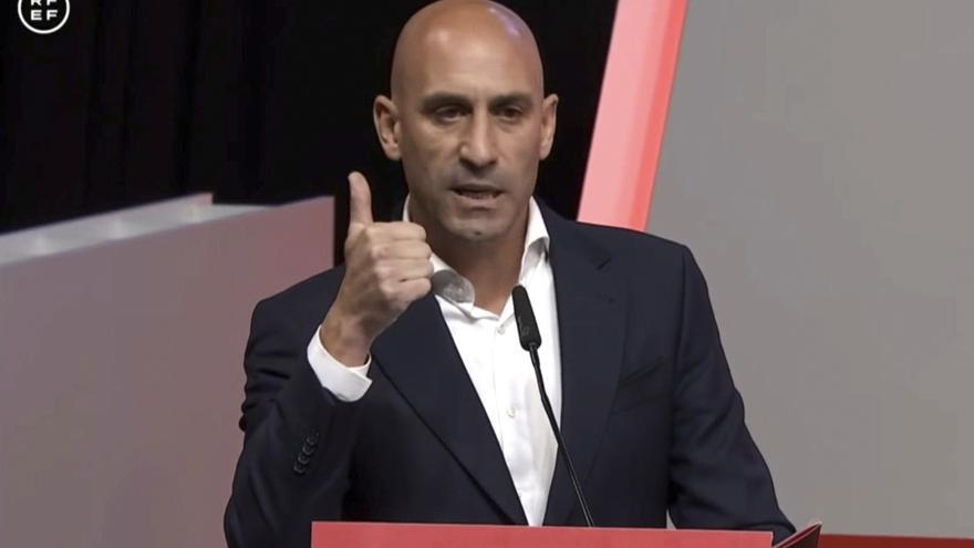 Así ha sido la rueda de prensa de Rubiales: todas las declaraciones