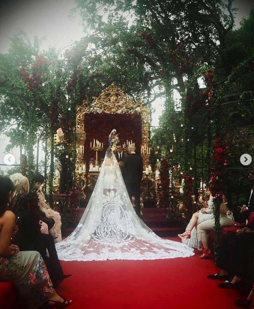 Boda de Kourtney Kardashian y Travis Barker