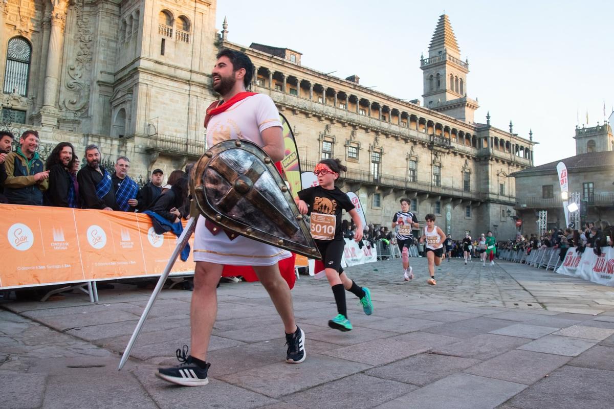 Gran ambiente en la San Silvestre de Santiago