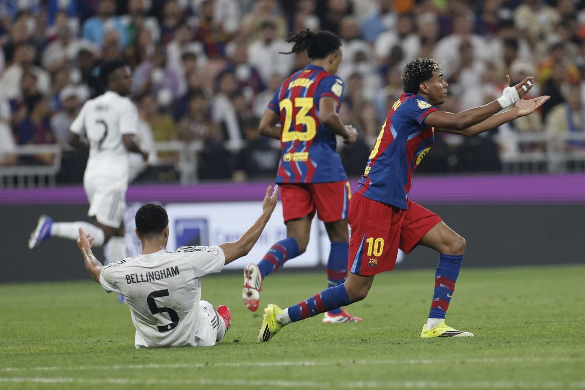 Final de la Supercopa de España: Barcelona - Real Madrid, en imágenes
