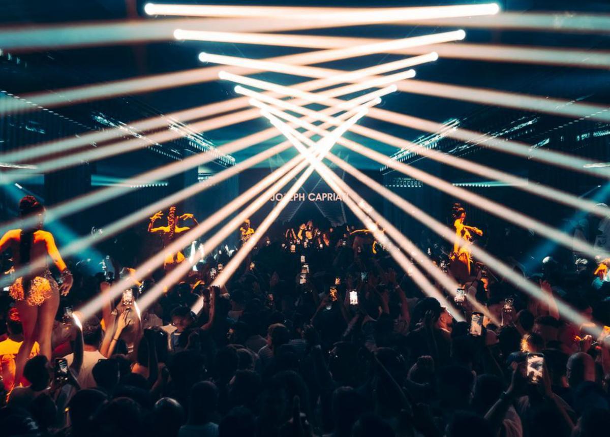 Joseph Capriati en la sala Theatre. | HÏ IBIZA