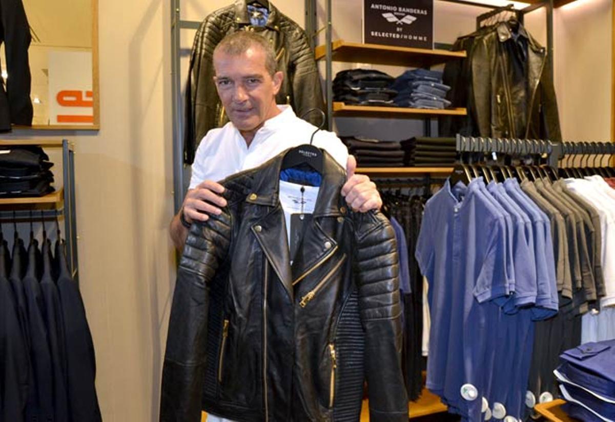 Antonio Banderas se pasa al mundo de la moda