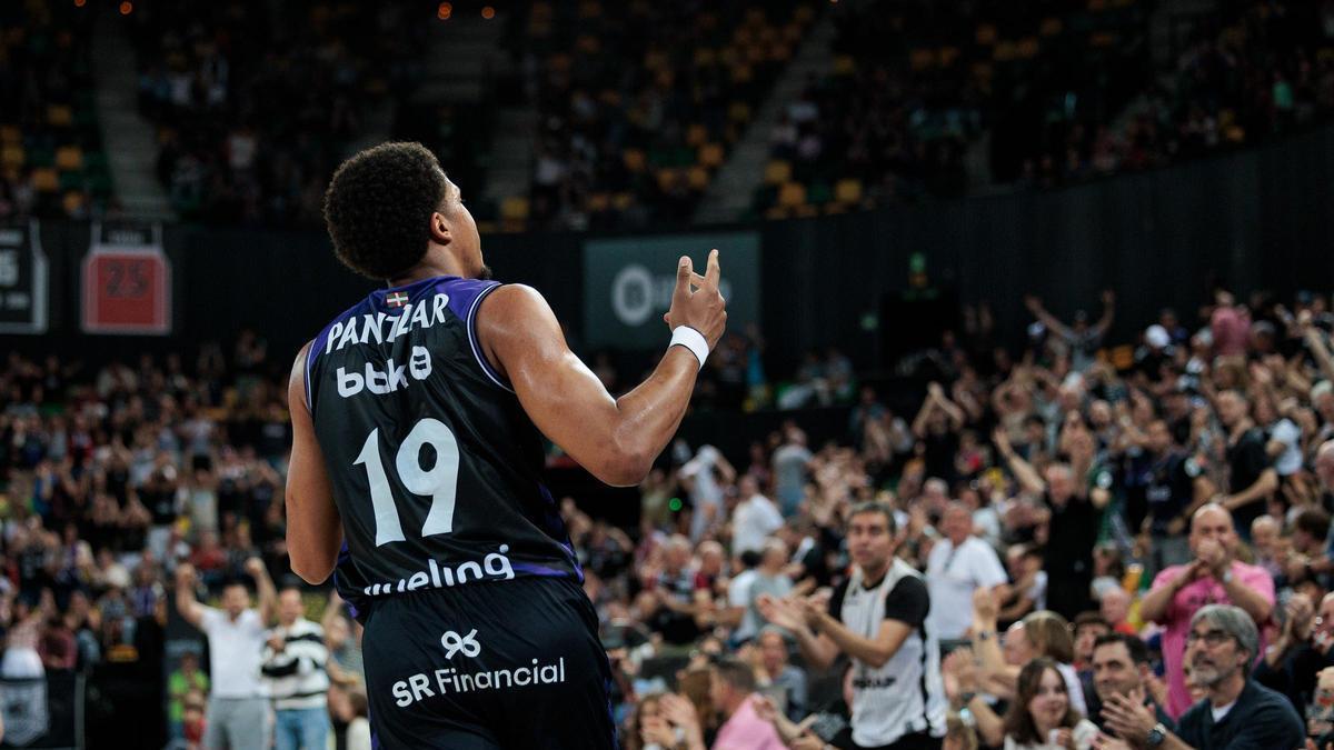 Melwin Pantzar, cedido por el Unicaja en el Surne Bilbao Basket.