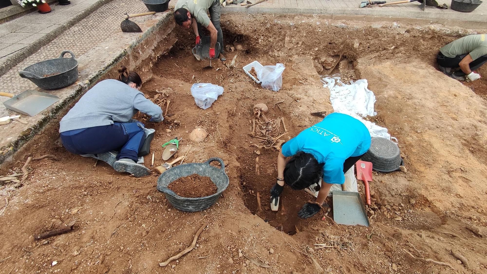 Fotos | Las excavaciones en la fosa de Son Carrió, en imágenes