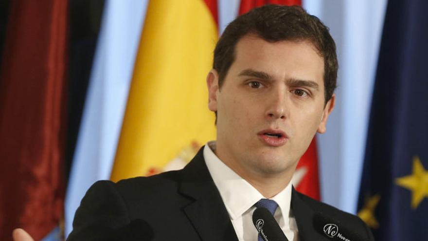 Albert Rivera, líder de Cidadanos.