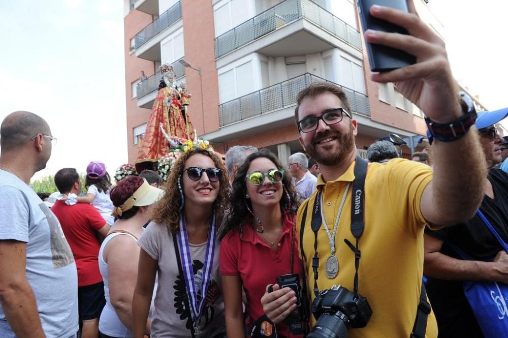 Romería de la Virgen de la Fuensanta: Paso por Bar