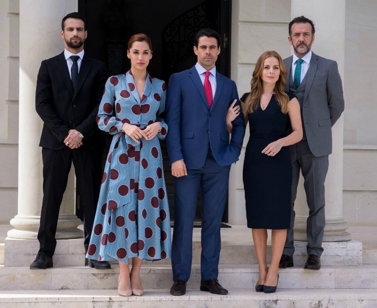 Actores protagonistas de 'Secretos de Estado', la nueva serie de Telecinco