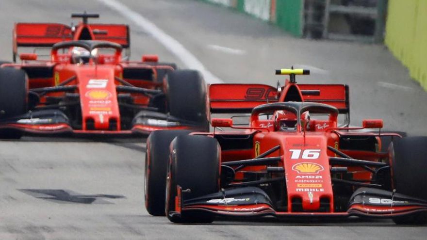 Leclerc domina los últimos libres en el GP de Singapur