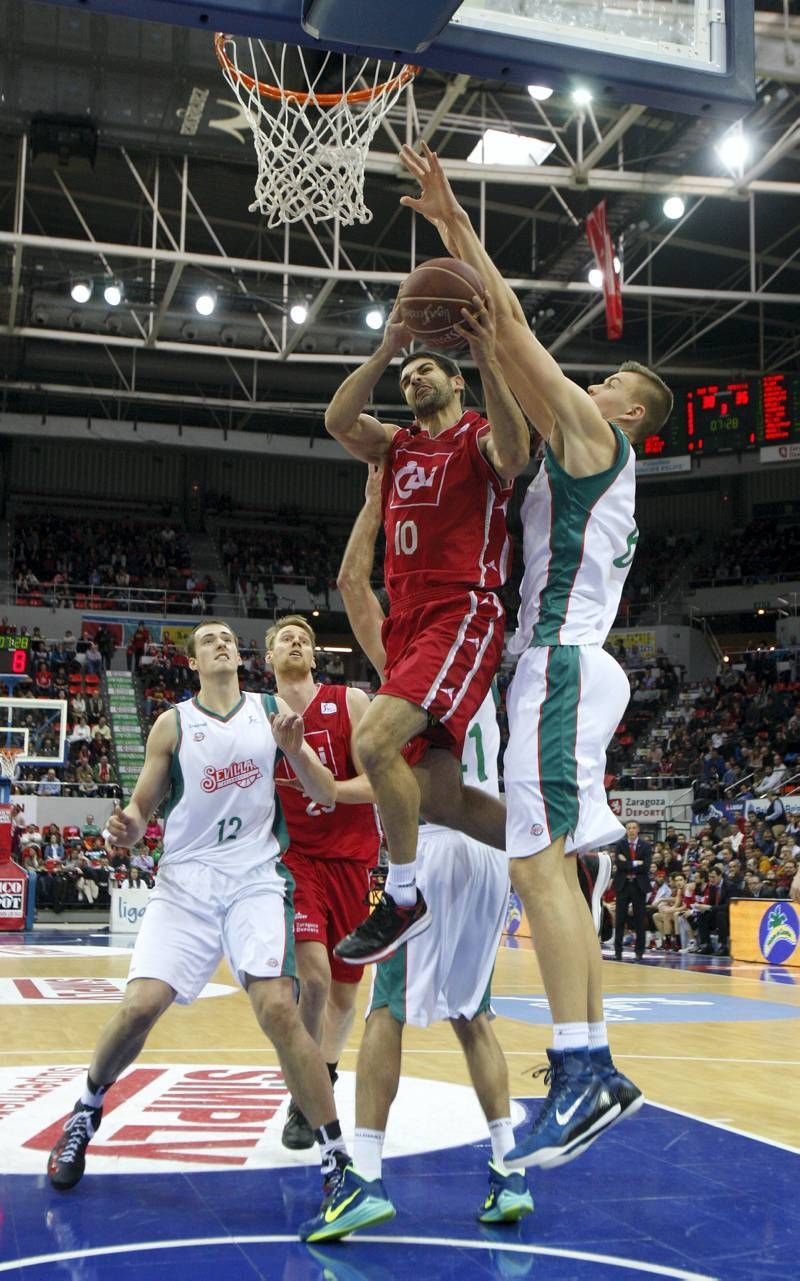 Fotogalería del CAI Zaragoza-C.B. Sevilla