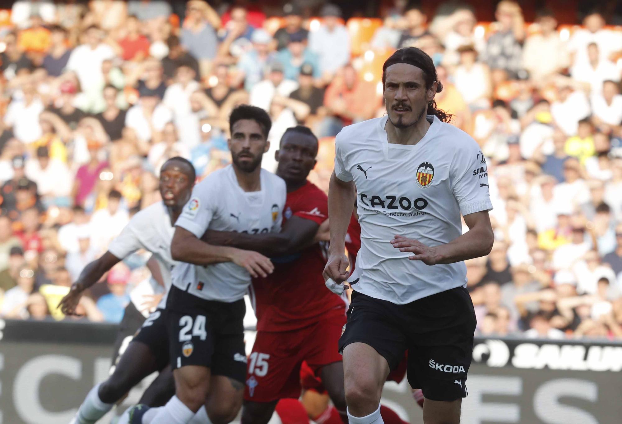 El Valencia - Celta en imágenes