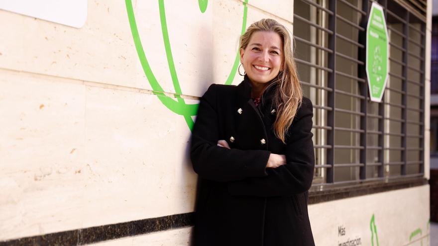 Marta Aguilar, paciente de cáncer de mama