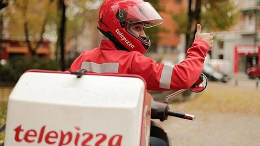 La plantilla de Telepizza amenaza con una huelga para mañana