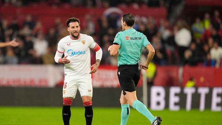 Gudelj pide más respeto arbitral para el Sevilla: "Son muchas decisiones cuestionables"