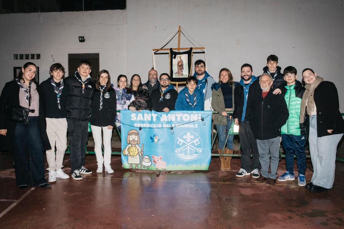 El grupo Scout San Pedro del Grau.