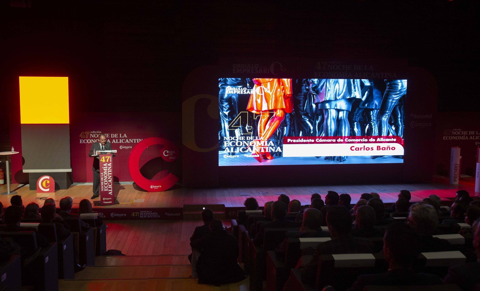 Reconocimiento a Juan Riera y José Luis Gisbert en la Noche de la Economía