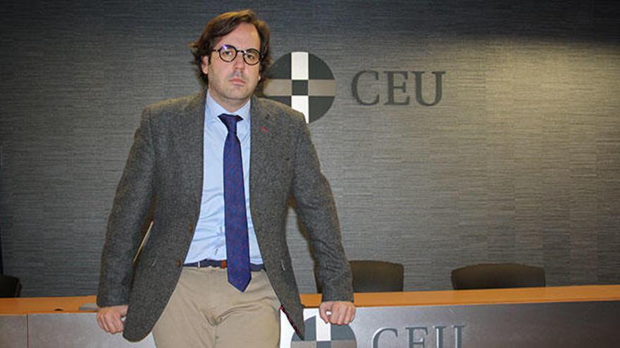 Álvaro Antón, profesor del Departamento de Ciencias Jurídicas de la Universidad Cardenal Herrera CEU de Elche