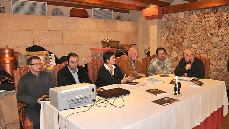 Momento de la presentación del libro.