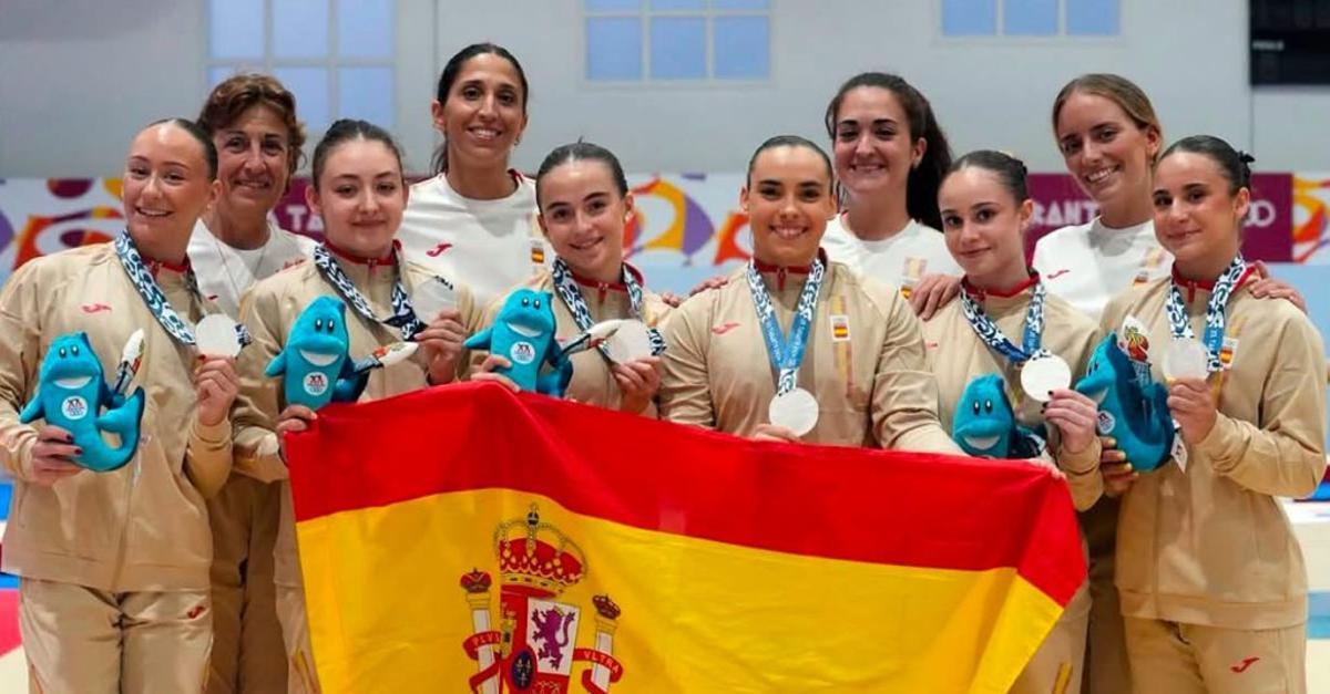 El equipo femenino español de gimnasia artística femenina formado por Alba Petisco, Aitana Pacheco, Marina Escudero, Erika Guindel, Carlota Armenta y Leire Escauriaza ha conquistado la medalla de plata en los Juegos Mediterráneos de Taranto 2026.