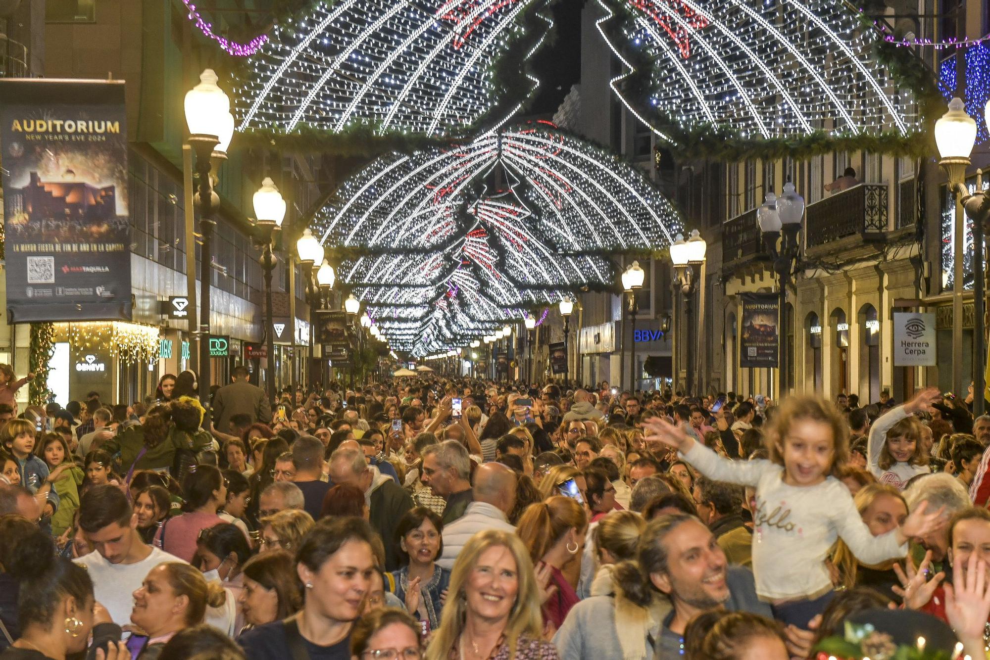 Encendido navideño en Triana