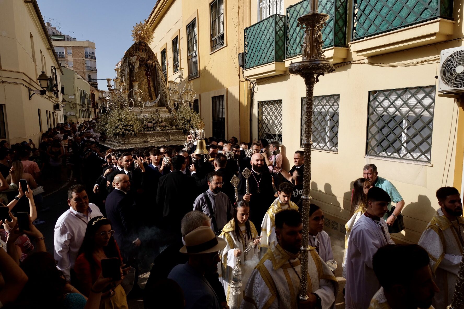 Las imágenes de la procesión de la Virgen de la Trinidad