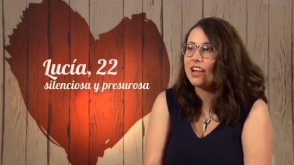 Lucía, indignada en el programa