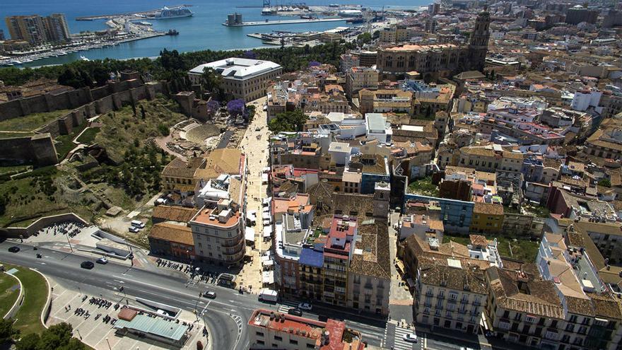 Una imagen de Málaga capital.