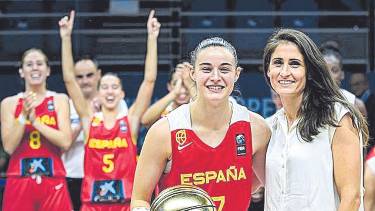 Claudia Contell, MVP del Europeo sub'20