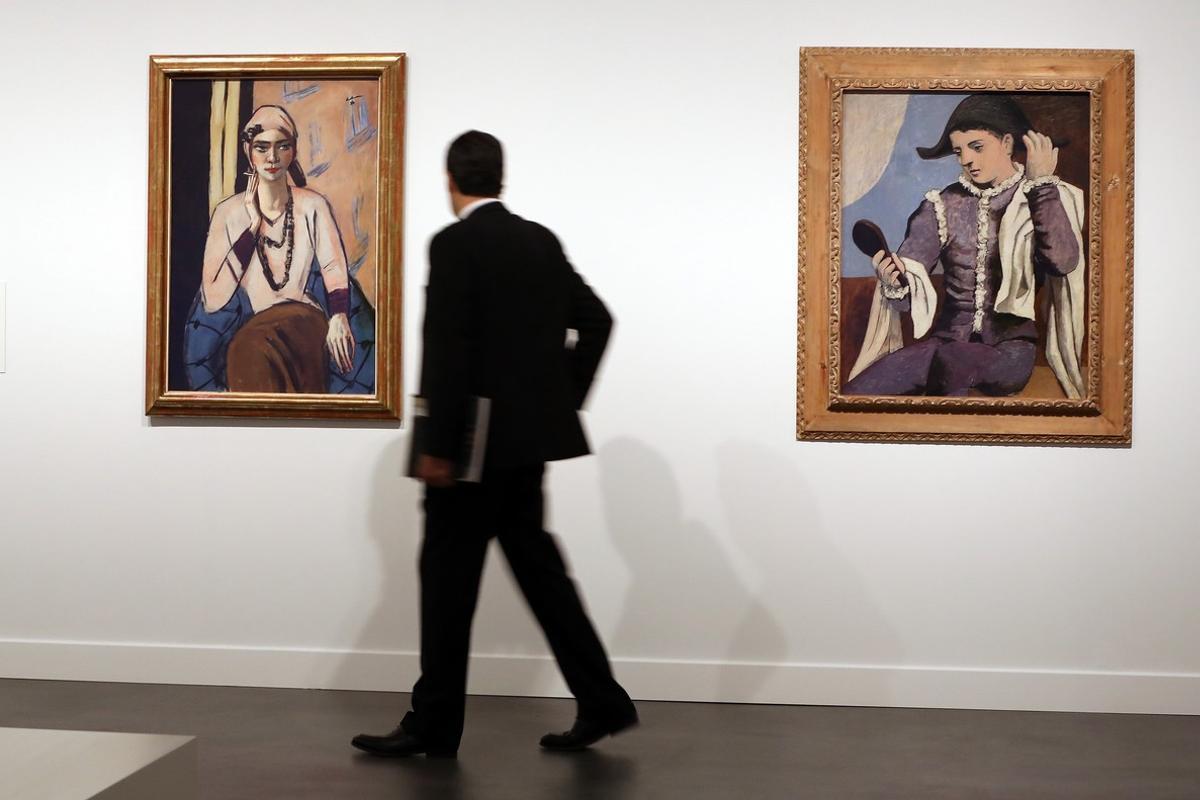 La pintura de vanguardia también estará representada. Cezanne, Kandinsky y Picasso son también algunos de los grandes maestros contemporáneos presentes en la exposición. 