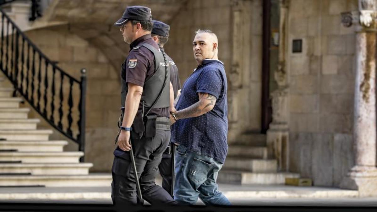 Francisco Cortés, el Ico, trasladado a juicio por la Policía, en una imagen de archivo.