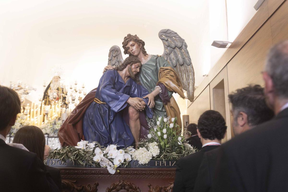 Semana Santa en Alicante: Procesión de la Cofradía del Cristo del Divino Amor en el Miércoles Santo