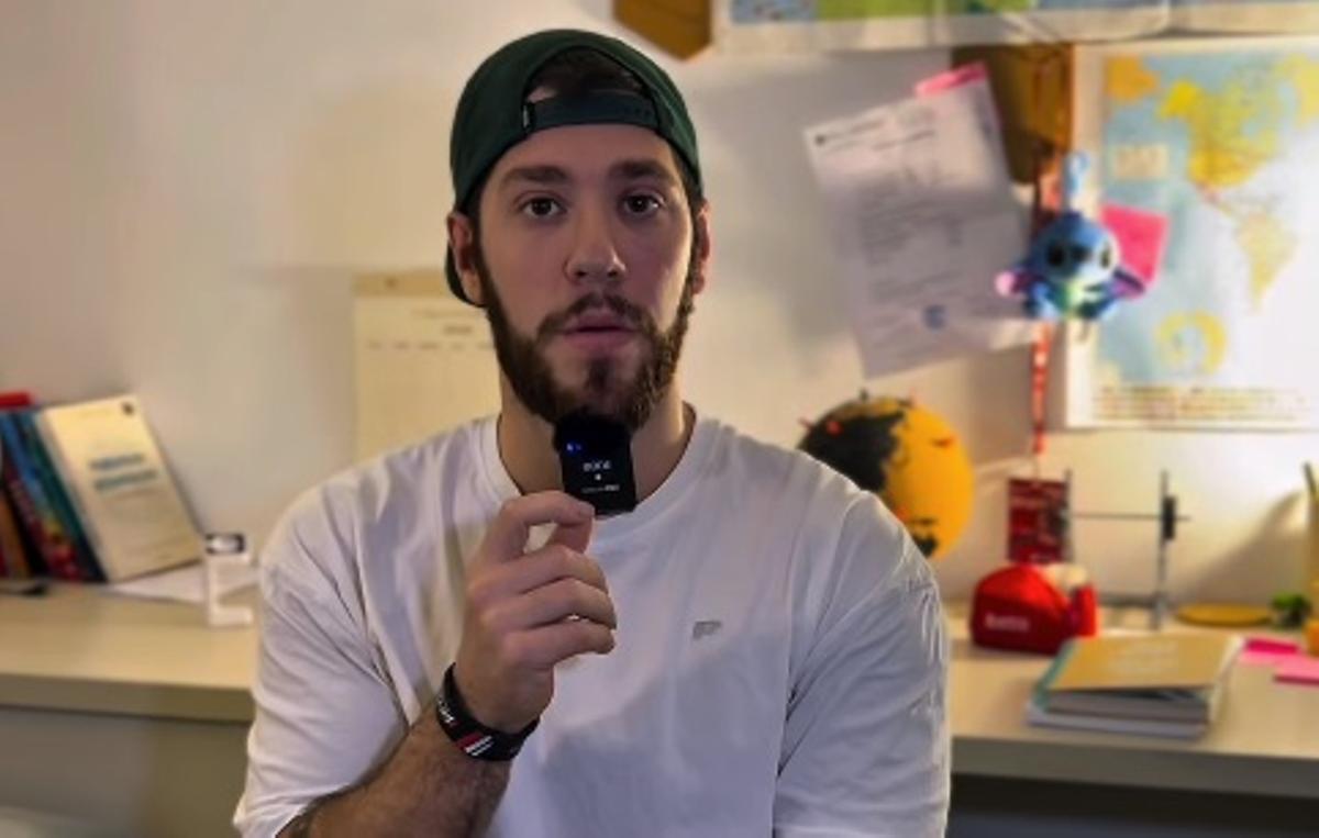 Christian Lucas, venezolano afincado en la capital gallega y conocido en redes como @elvenegalle