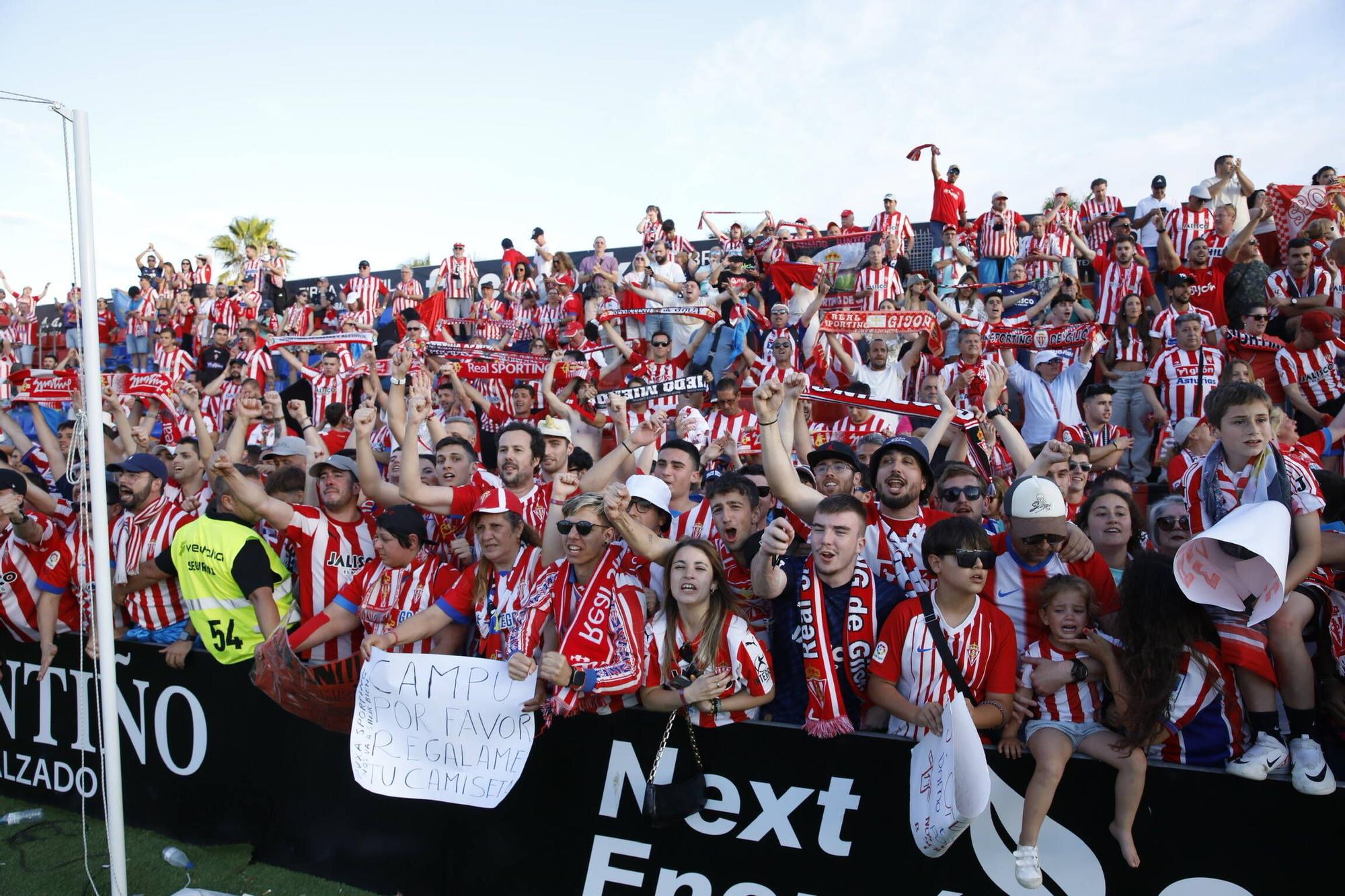 EN IMÁGENES: Así fue el partido entre el Eldense y el Sporting