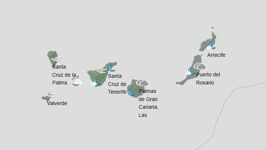 ¿Lluvias este domingo en Canarias? Esto dice la Aemet