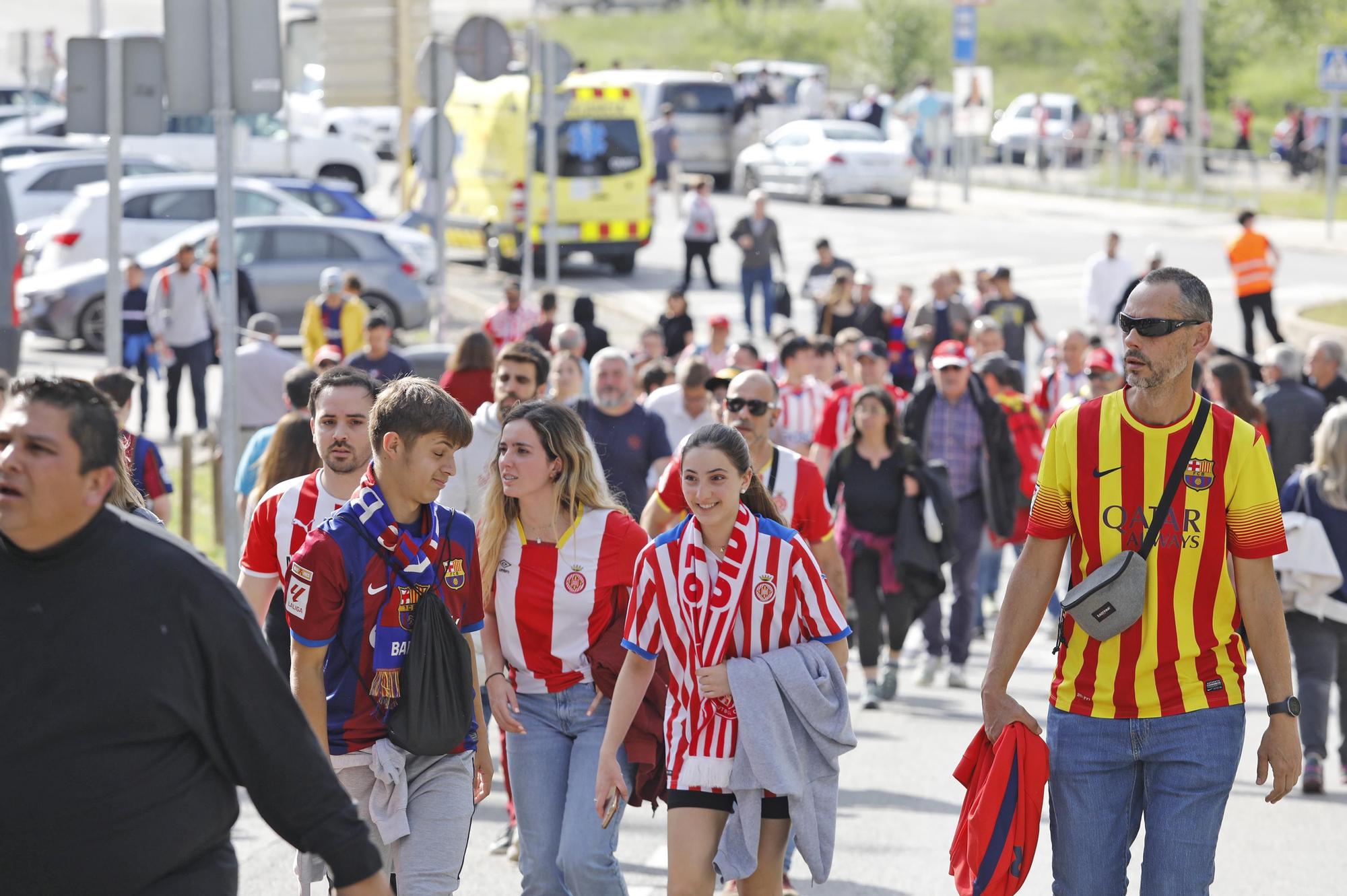 Les imatges del Girona - Barça